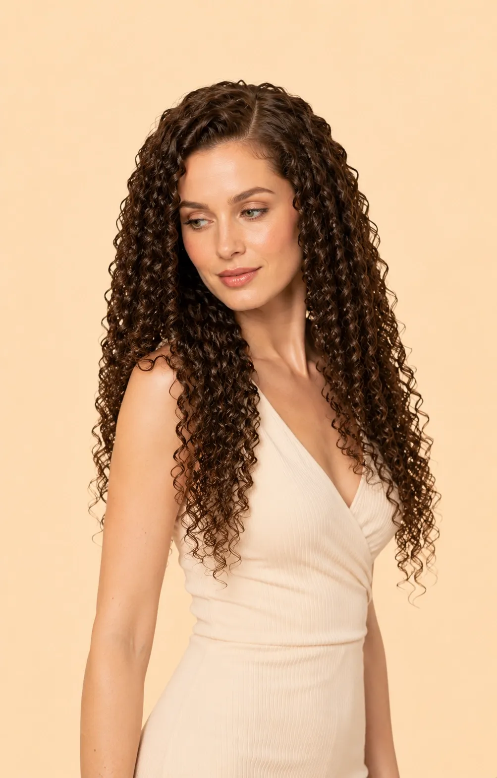 Haddai Jerry Curl Hair Wig