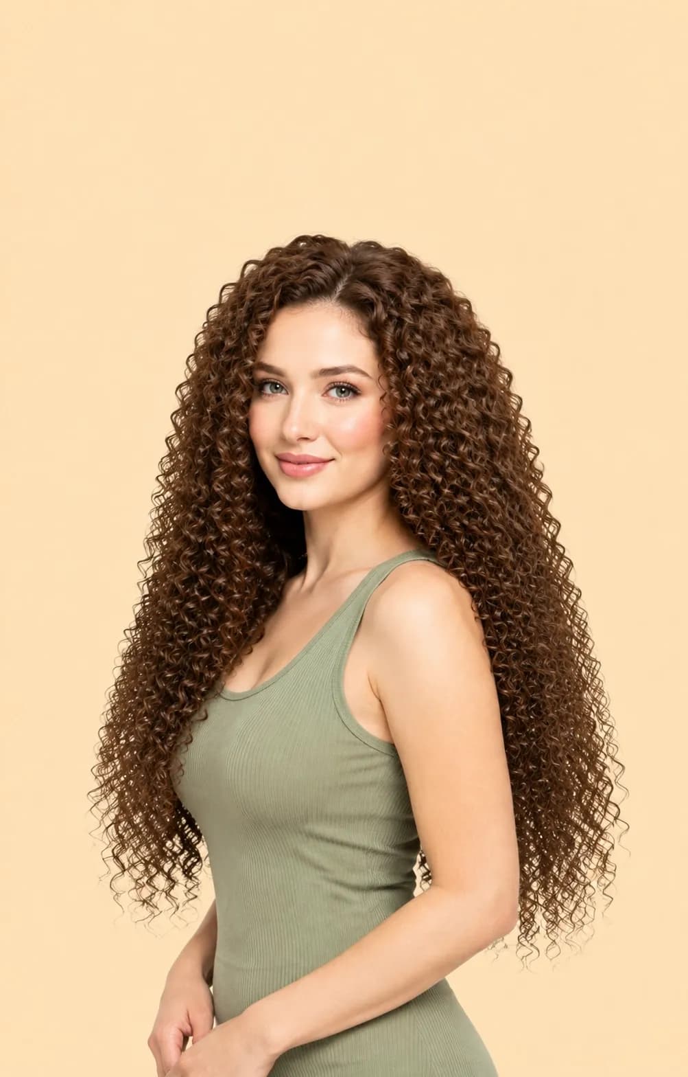 Haddai Kinky Curl Hair Extensions