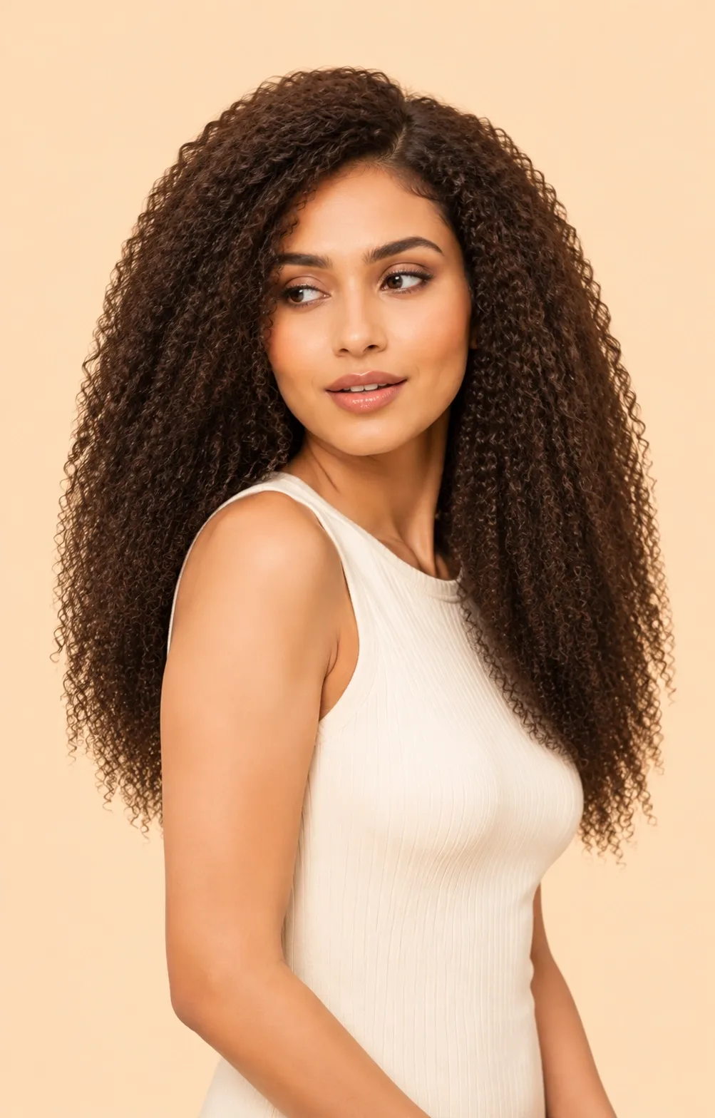 Haddai Afro Kinky Curly Hair Wig