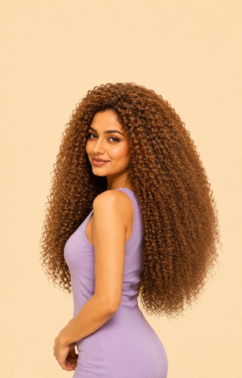 Haddai Afro Kinky Curly Hair Extensions