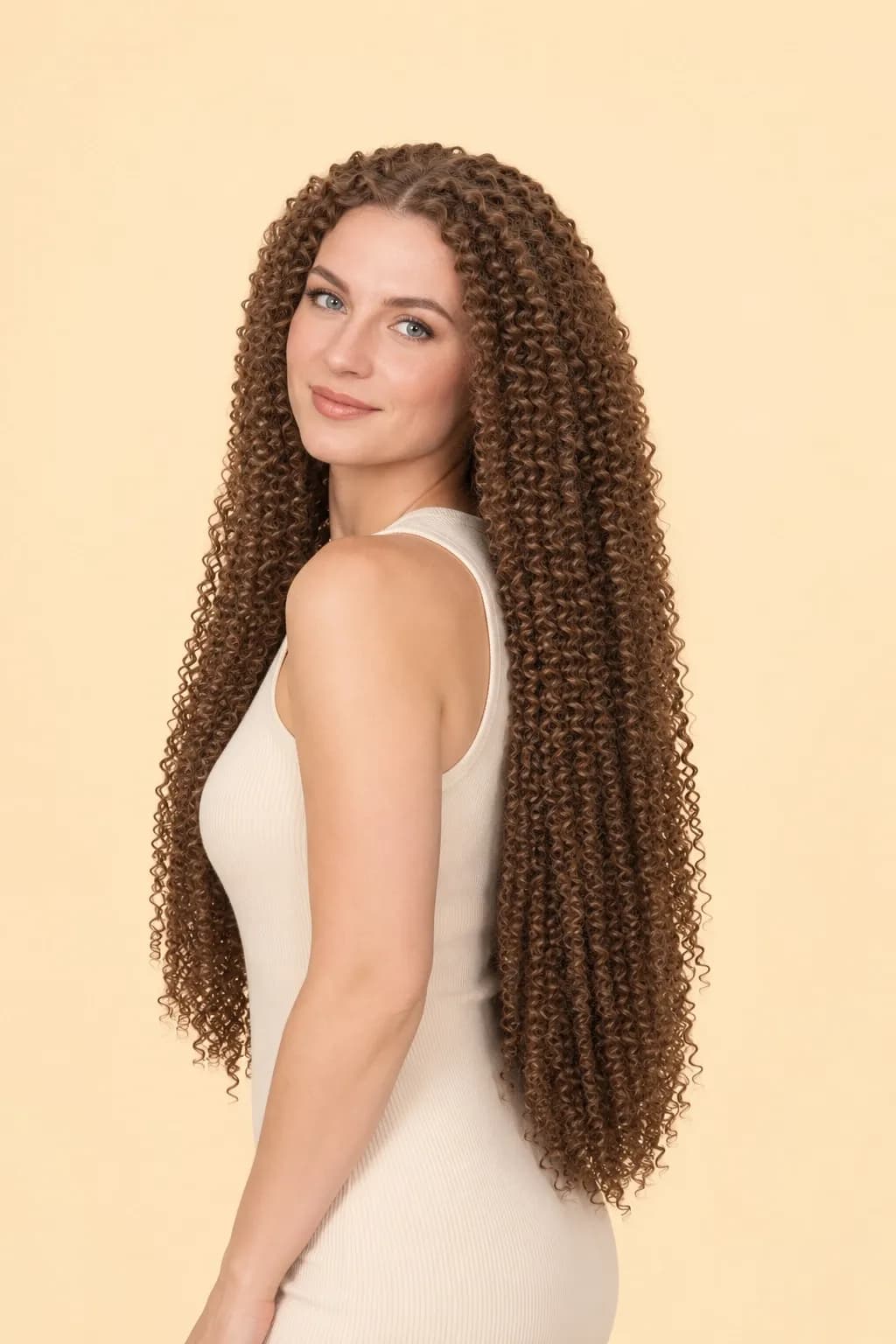 Haddai 6mm Curl Hair Extensions